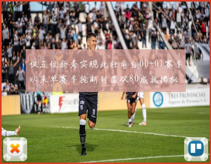 仅五位新秀实现此壮举自00-01赛季以来单赛季抢断封盖双80成就揭秘